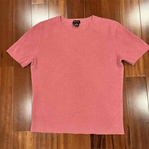Pink Short Sleeve Women's Top